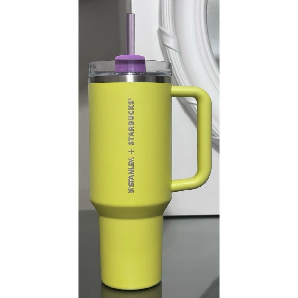 Stanley x Starbucks Thailand Exclusive 2024 Lime Purple‎ 40oz Tumbler